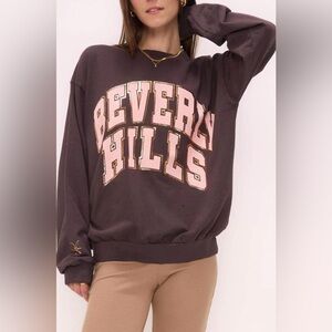 NWT PROJECT SOCIAL Beverly Hills Sweatshirt 100% Cotton S/M